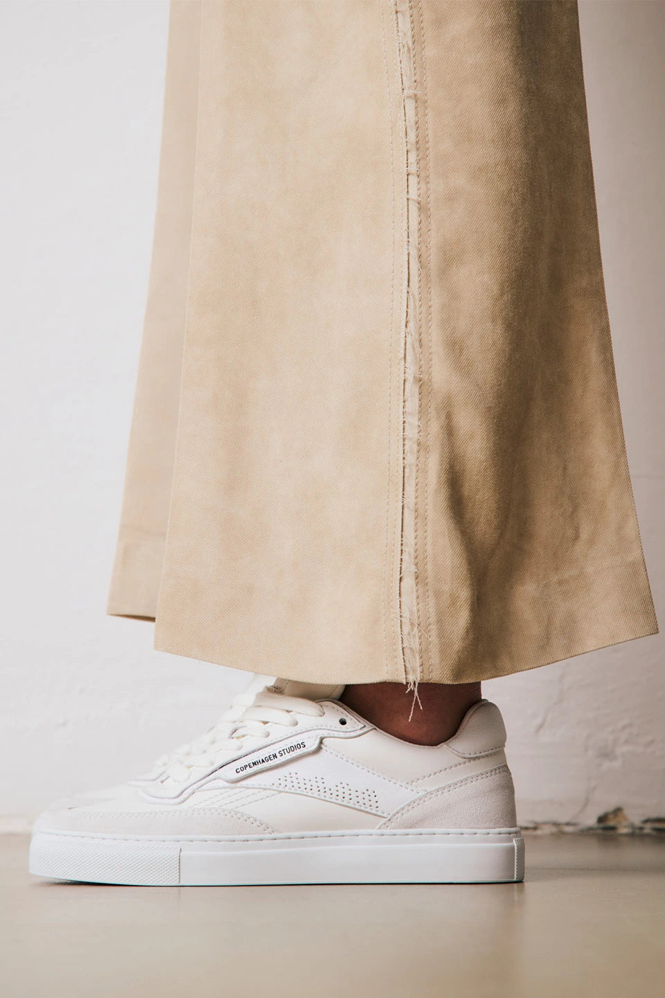 CPH90 leather mix white/white