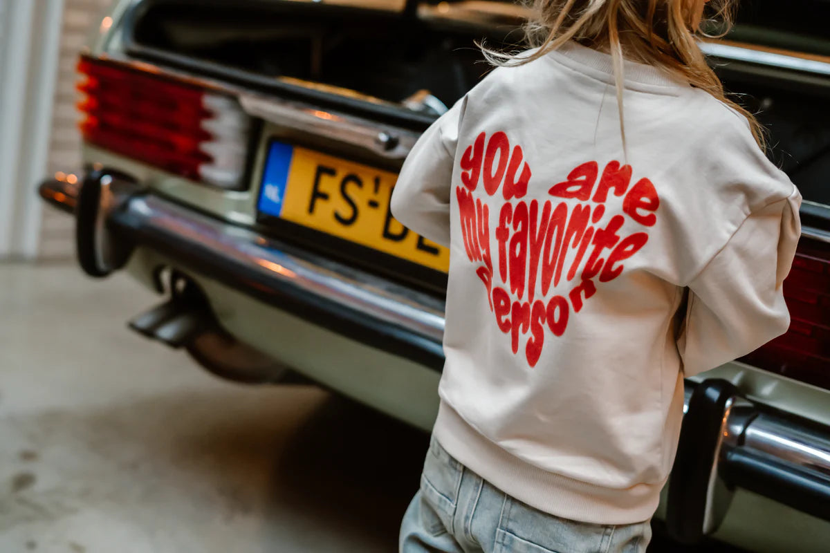 Sweater Herz "You are my favorite Person"