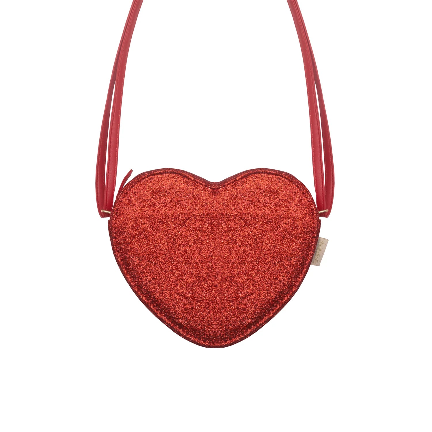 Liebesherz-Glitzer-Tasche