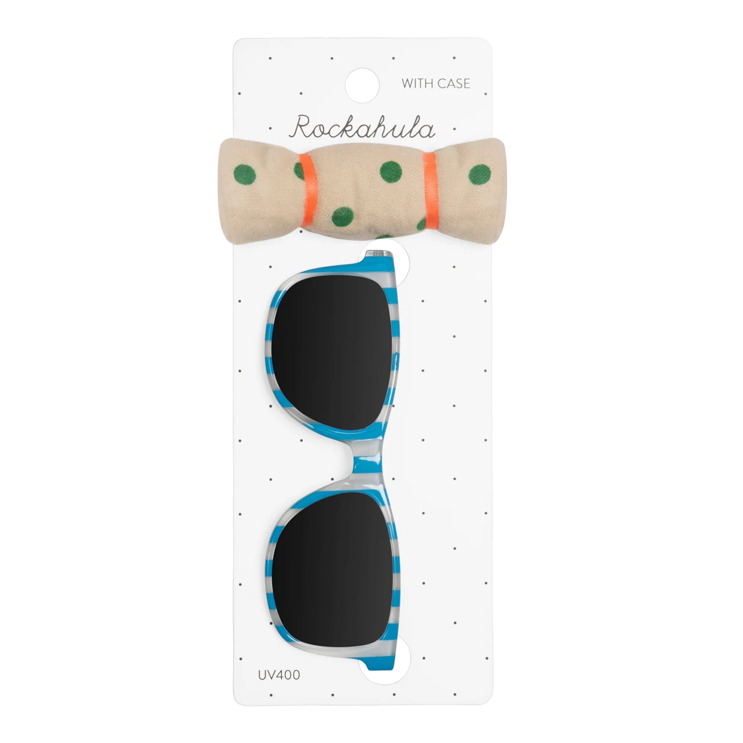 Zweifarbige Gestreifte Sonnenbrille