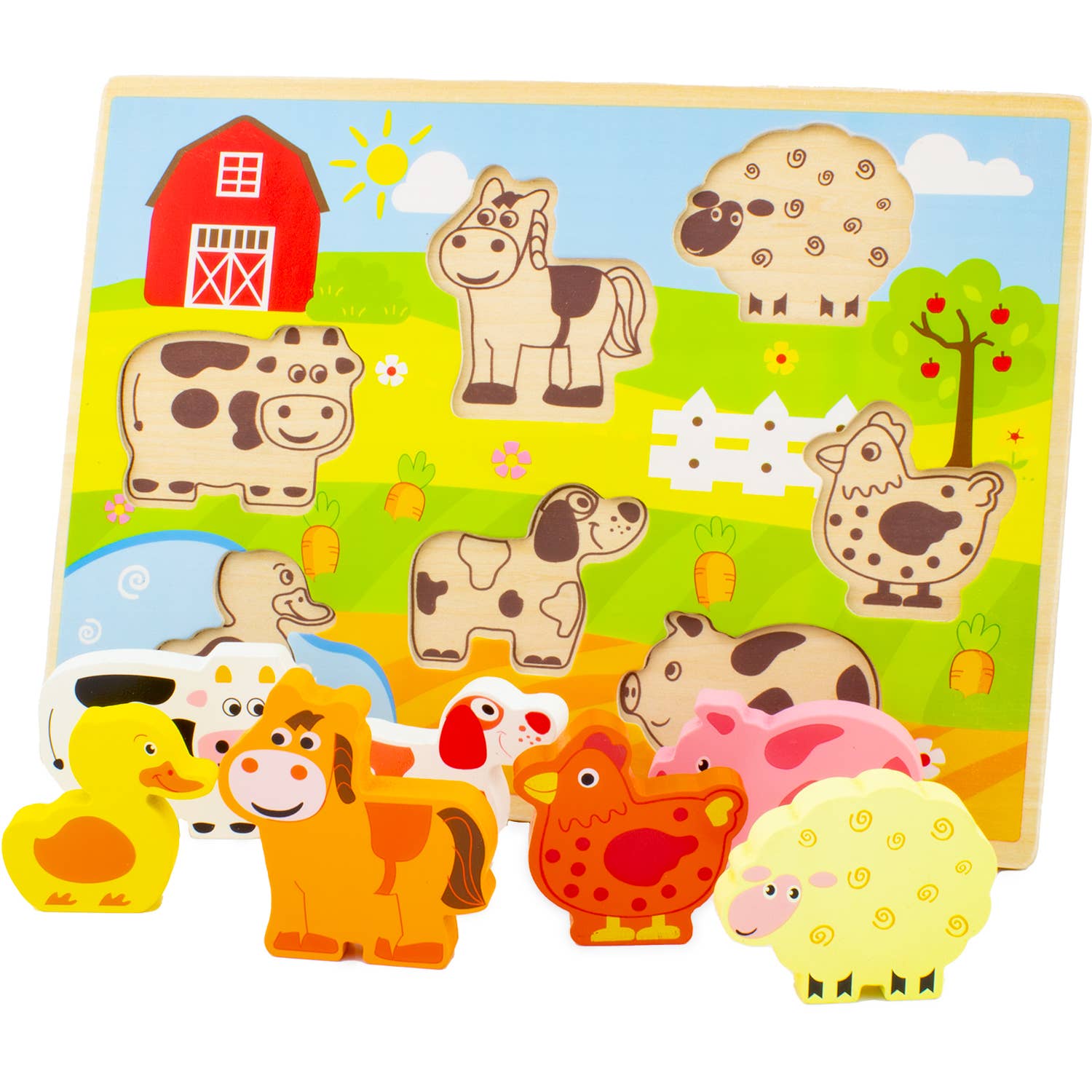 Puzzle, Die Farm Holz