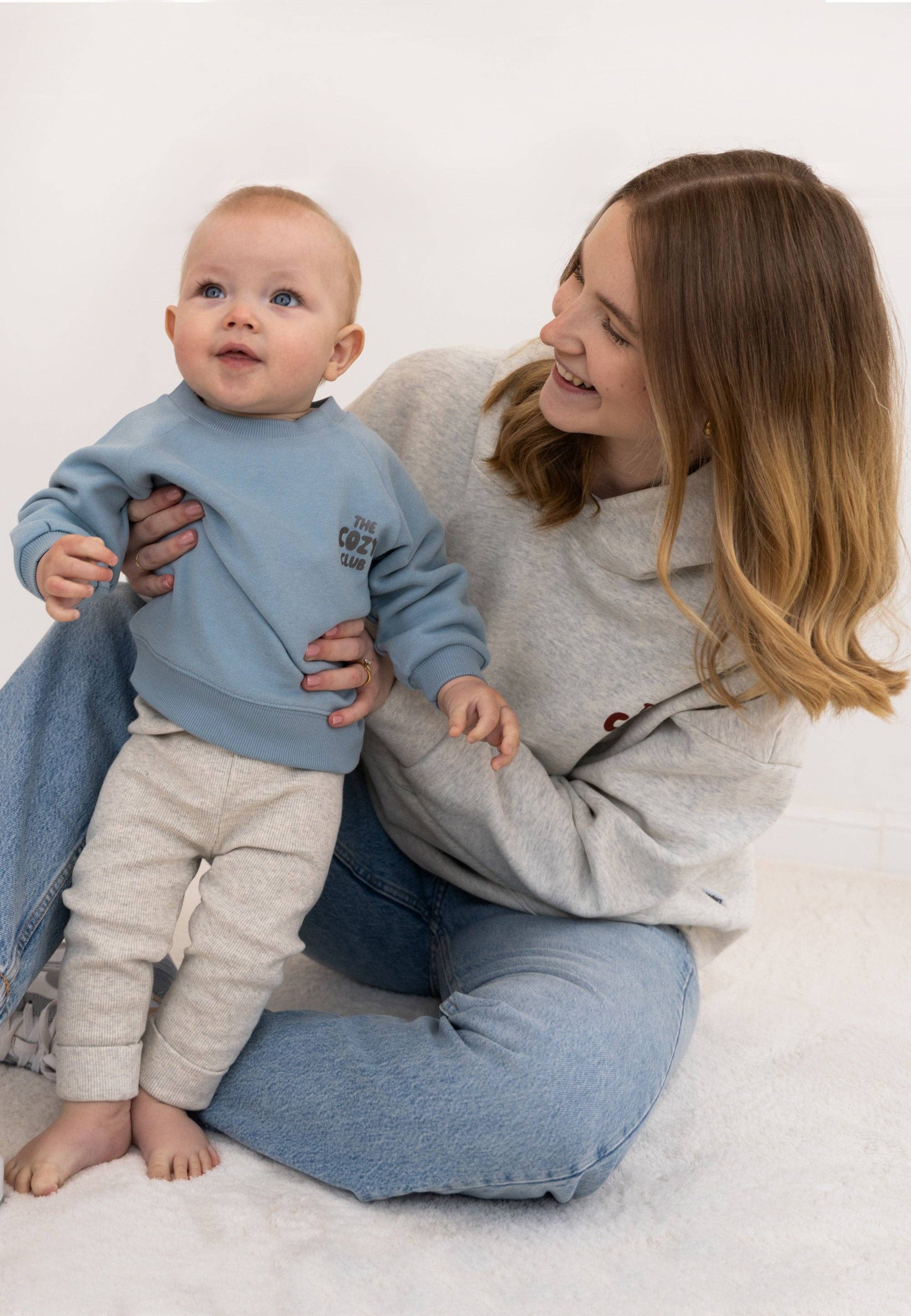 Erwachsenen Hoodie grau Cozy Club